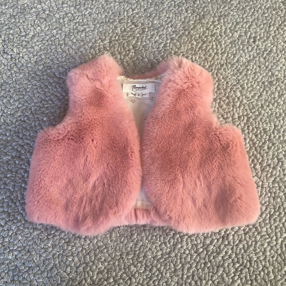 Coats | Bonpoint Baby Fur Vest | Poshmark